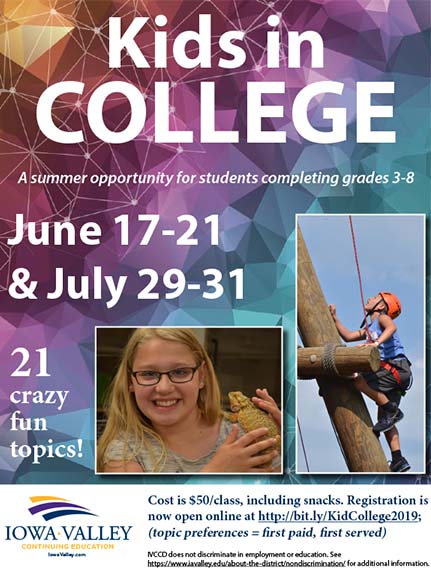 Kids in College Flier