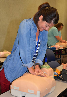 AHA Heartsaver CPR/AED/First Aid offered monthly.